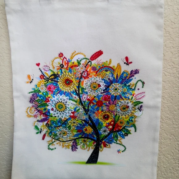 Diamond Art Tote Bag - Picture 1 of 4